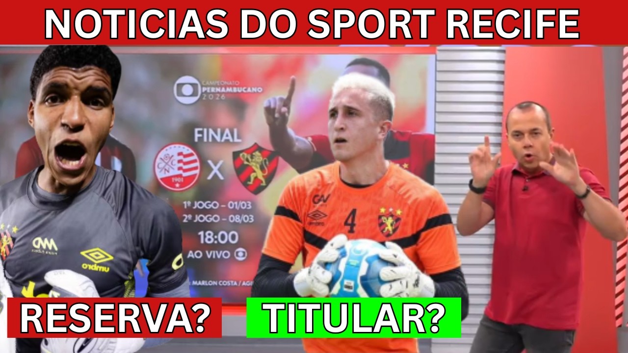 SPORT CHEIO DE SURPRESAS PARA ENFRENTAR O NÁUTICO NOS AFLITOS l NOTICIAS SPORT RECIFE HOJE