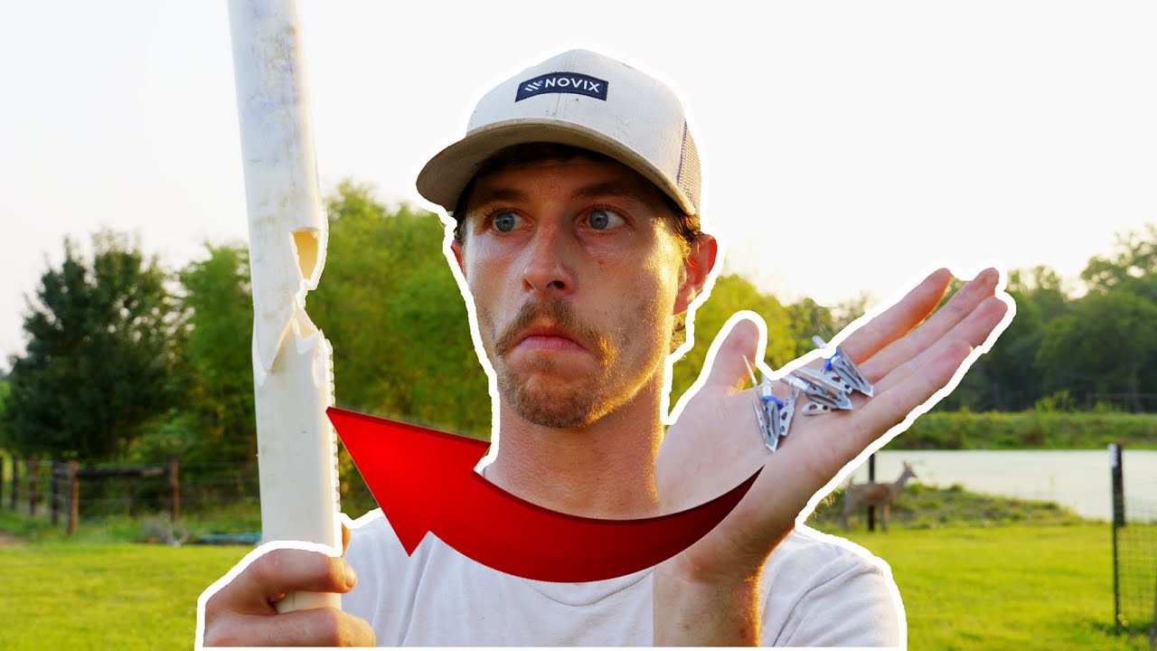 CAN I DESTROY THE G5 MEGA MEAT BROADHEADS?