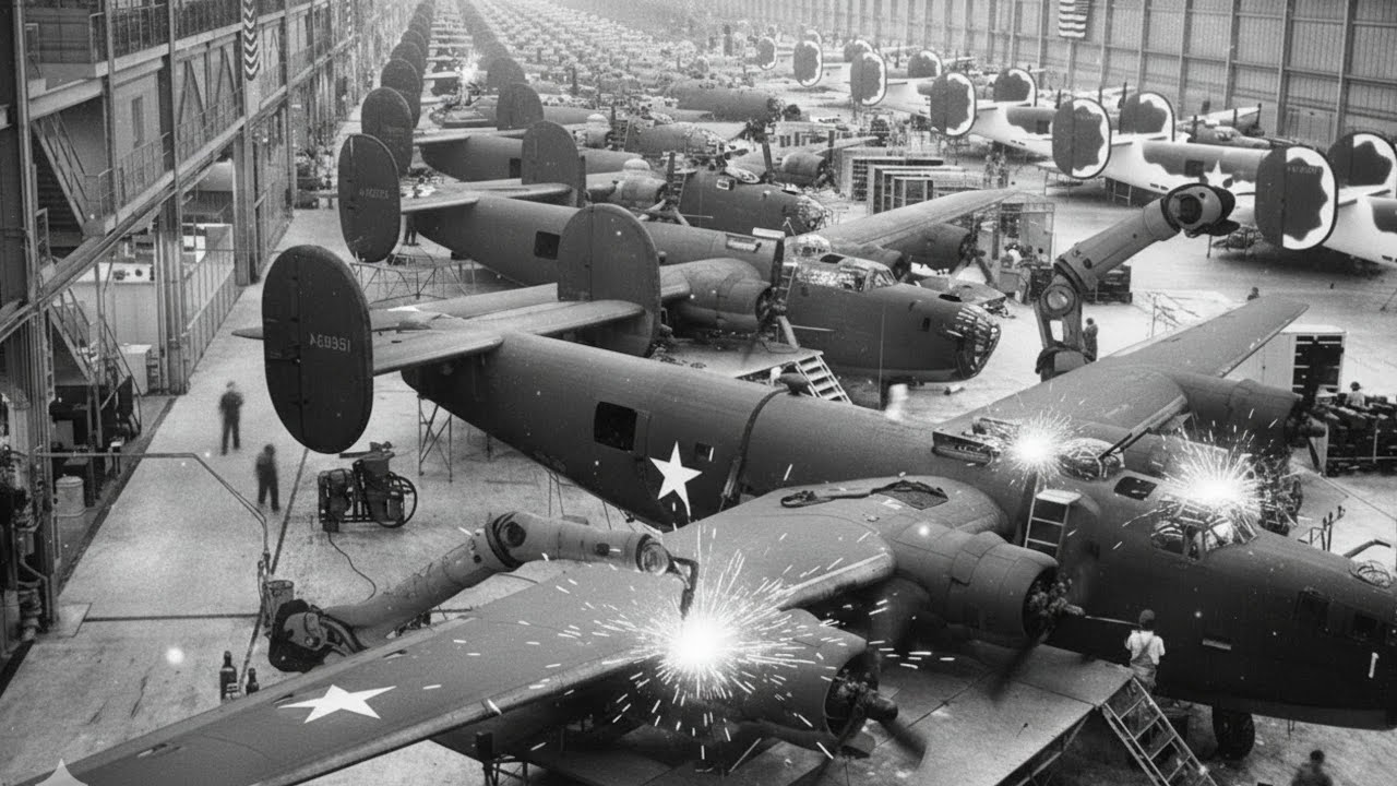 German Spies Were Shocked Ford Built A 1.5 Million Part Bomber Every 63 Minutes