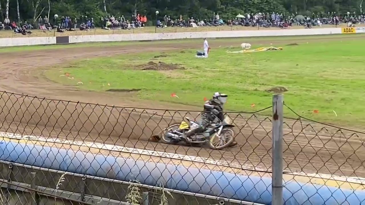 Grasbahn EM Bielefeld 2024 Heat 8 Fienhage, Wachs, Meijer, Stichauer, Niedermeier, Spiller