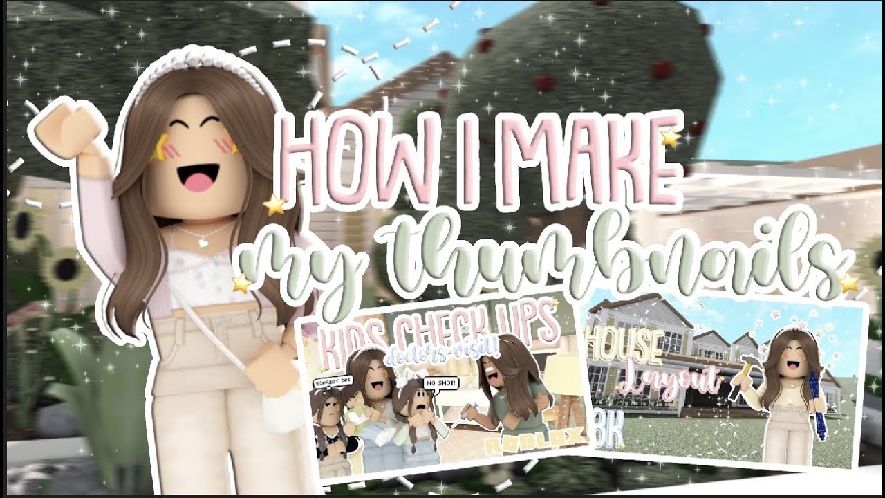 HOW I DO MY THUMBNAILS!! *SUPER EASY*