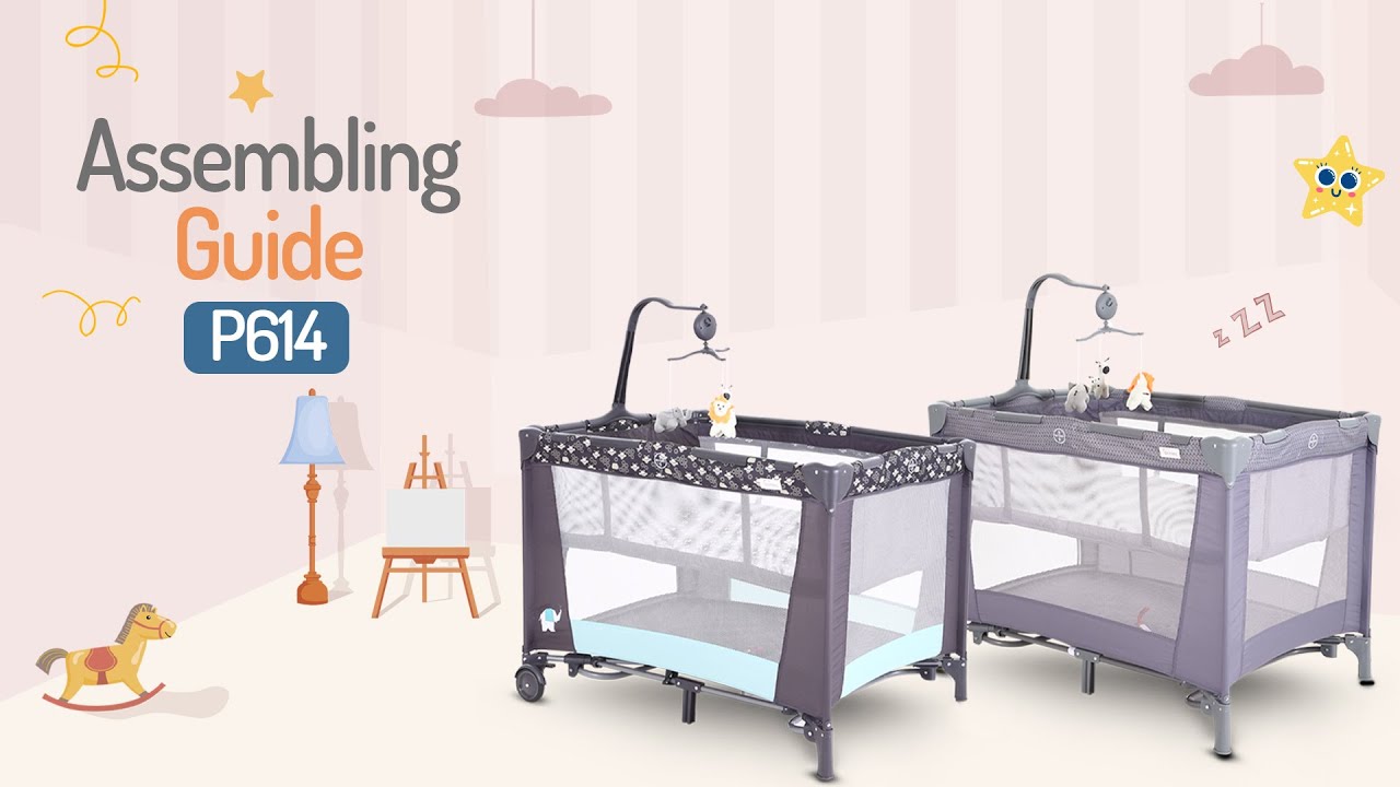 Tinnies Baby Playpen | Newborn Bassinet | Playard and Changing Station