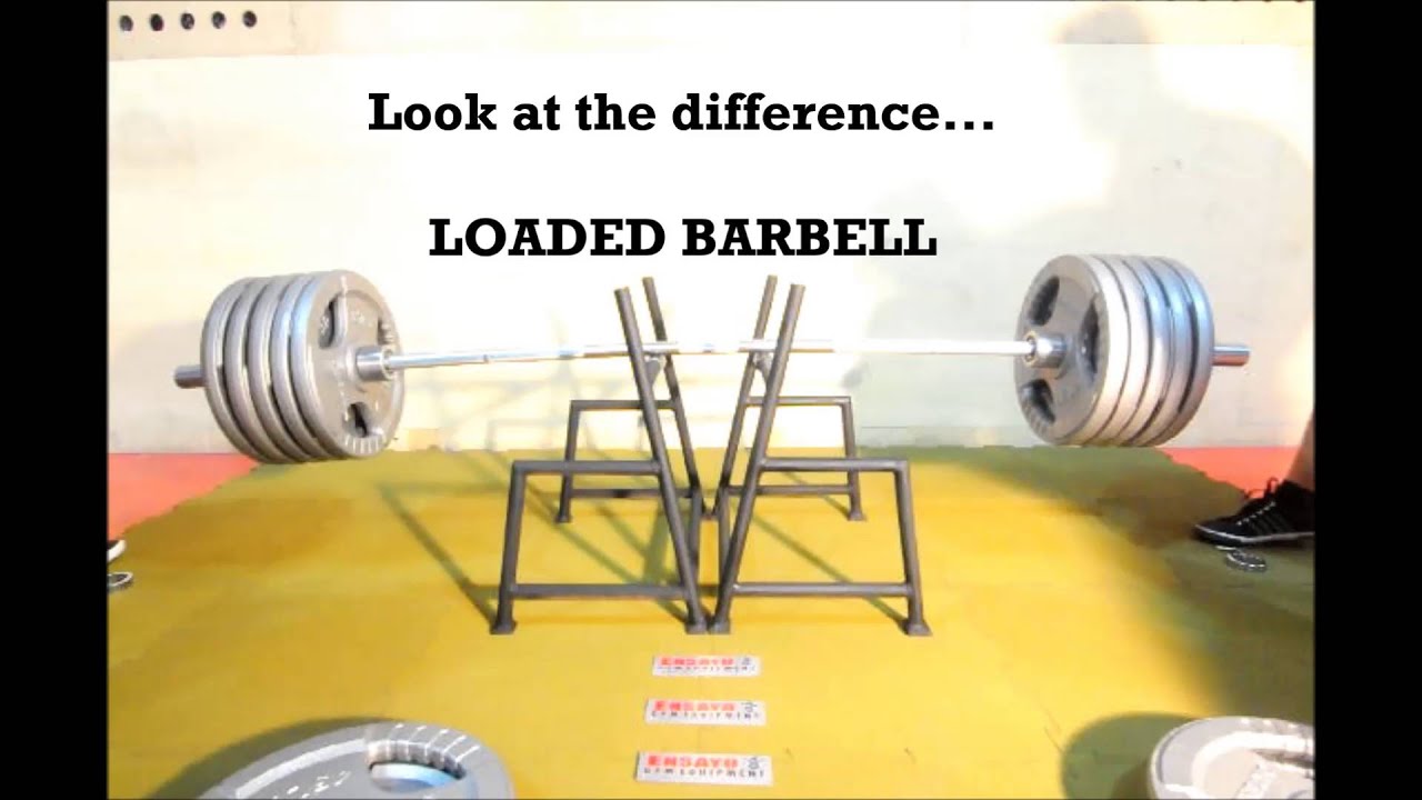 Ensayo Olympic 7ft Barbell Bend Test