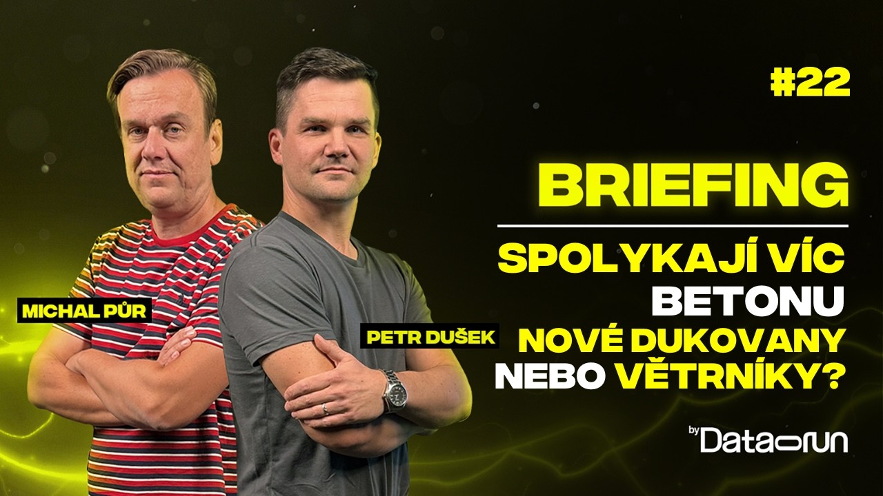 Spolykají víc betonu nové Dukovany nebo větrníky? | VN Briefing #22