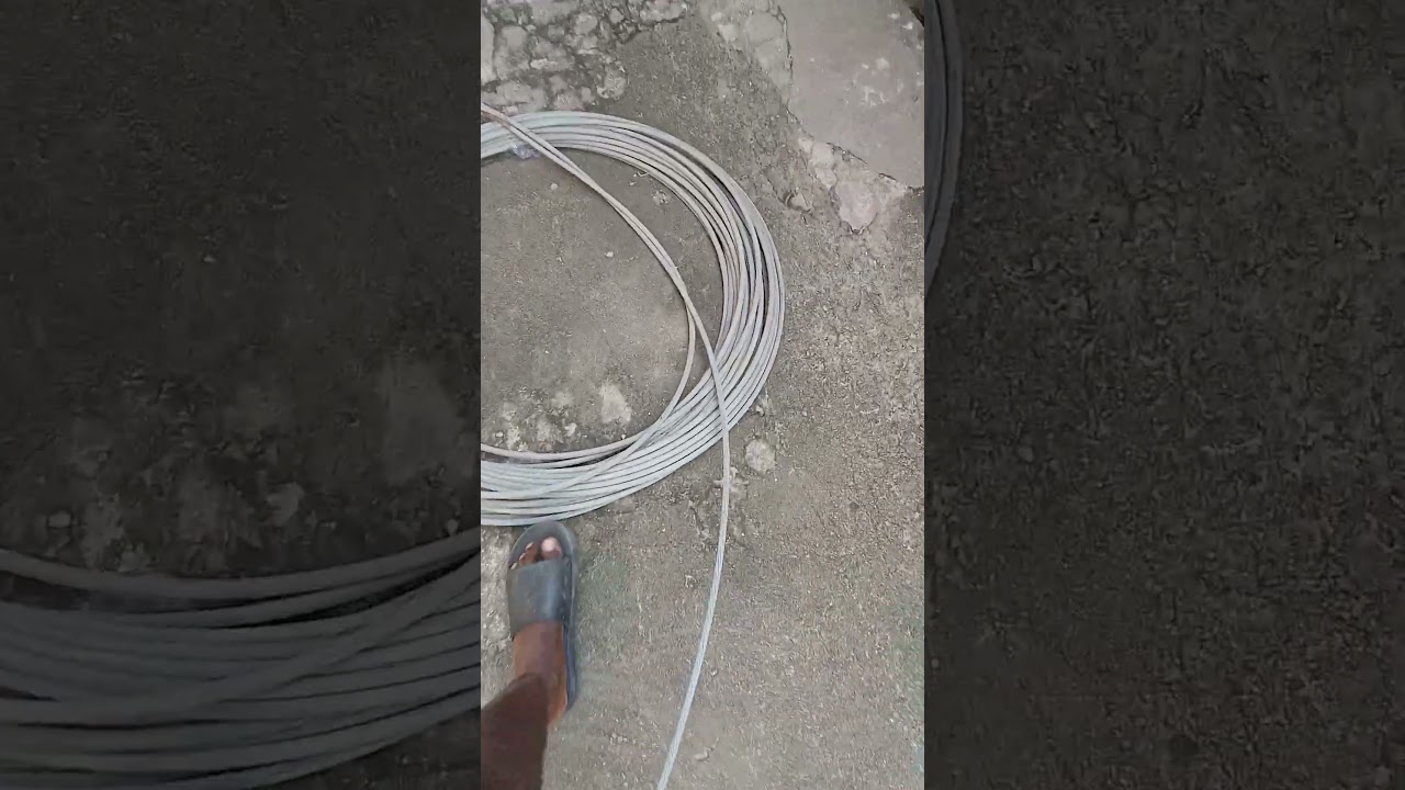 splitting 70mm multiple strand stay wire