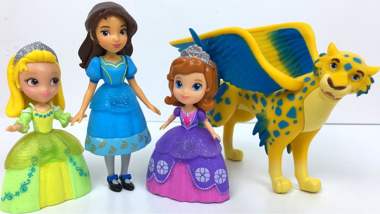 SOFIA RESCATA A ISABEL DE LA CUEVA CON PRINCESA AMBER ELENA DE AVALOR Y SKYLAR JUGUETES DE PRINCESAS