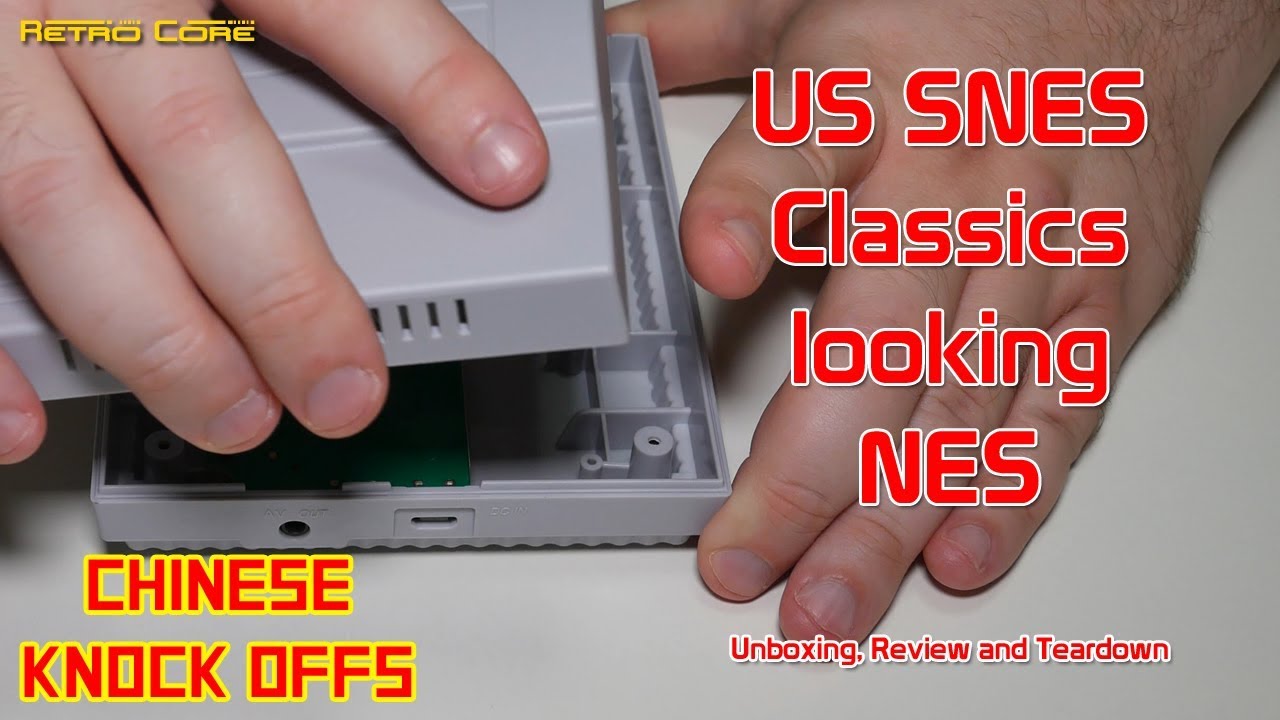 Chinese Knock Offs - US SNES Classics Mini - NES (Actually a good one!) - 4K