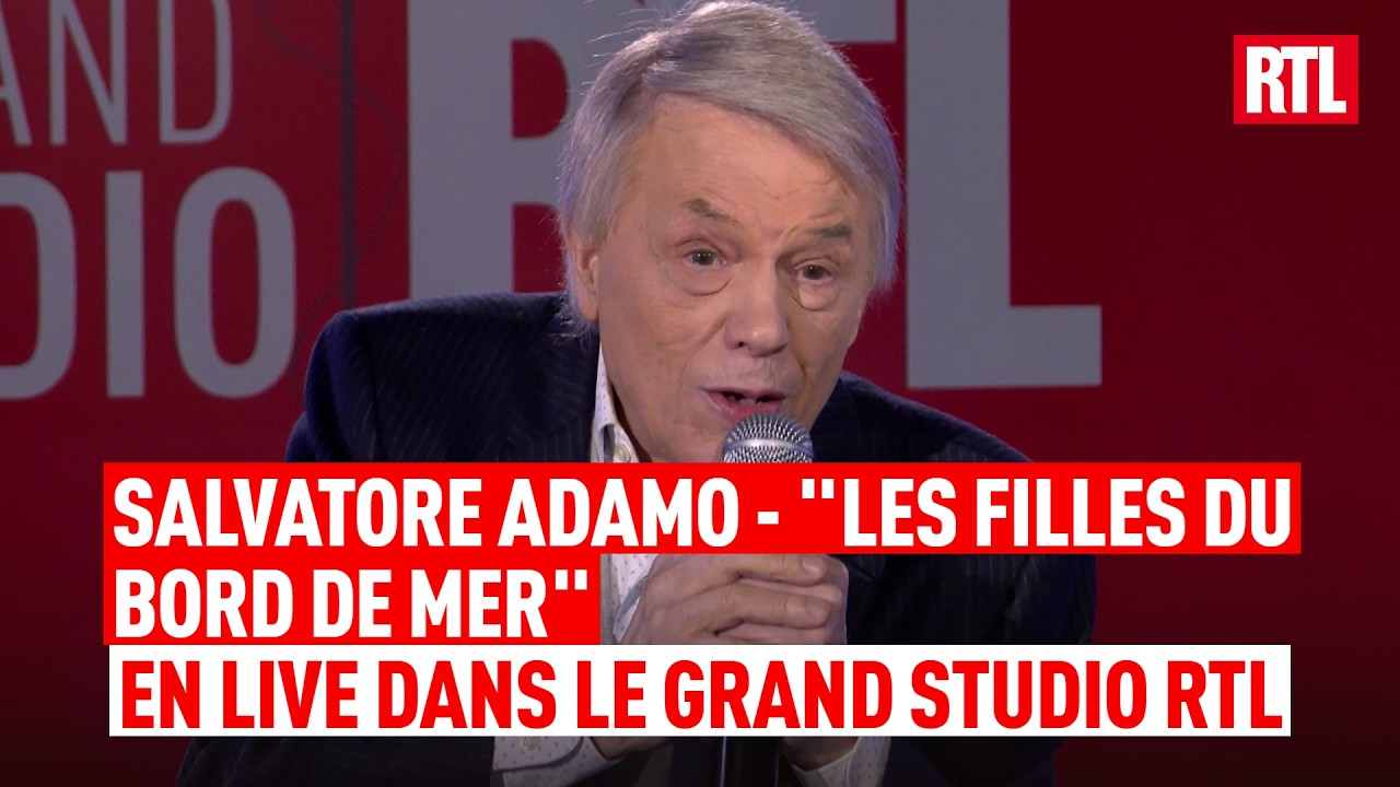 Salvatore Adamo - Les filles du bord de mer (Live) Le Grand Studio RTL