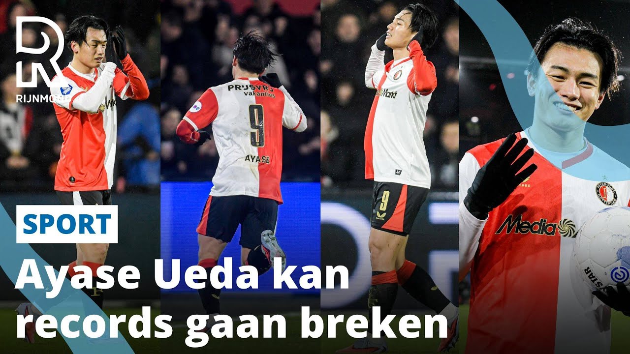 Feyenoord-spits Ueda nu de meest scorende van heel Europa | FC Rijnmond