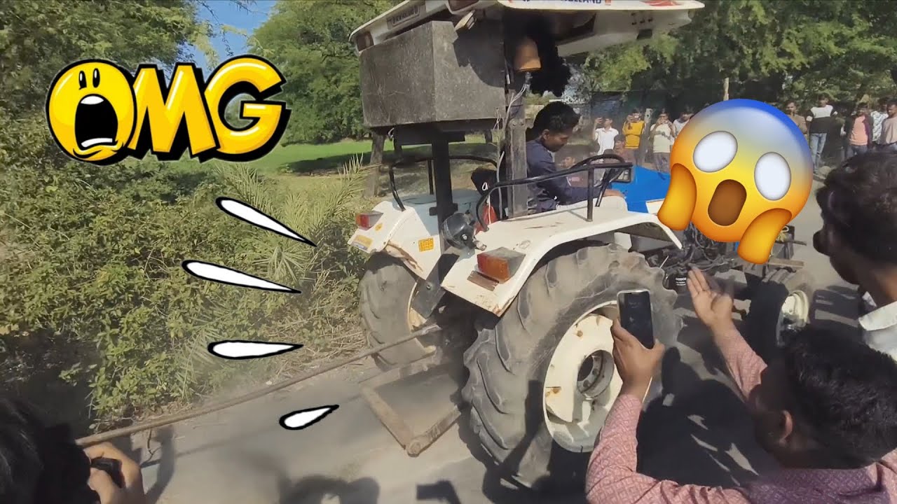 New holland terctar ki bann gyi real 😅 amlawad tractor tochan tournament vlog #tochan #tochanking 