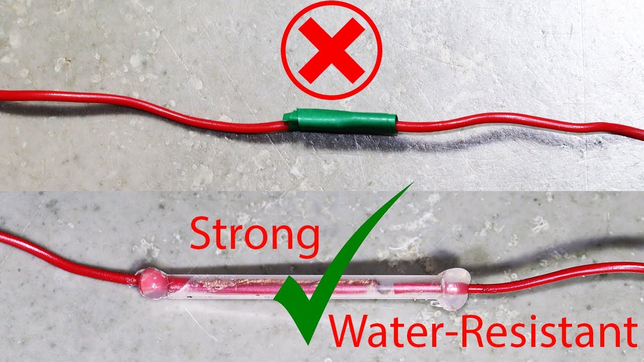 How to Make Waterproof Wire Joint