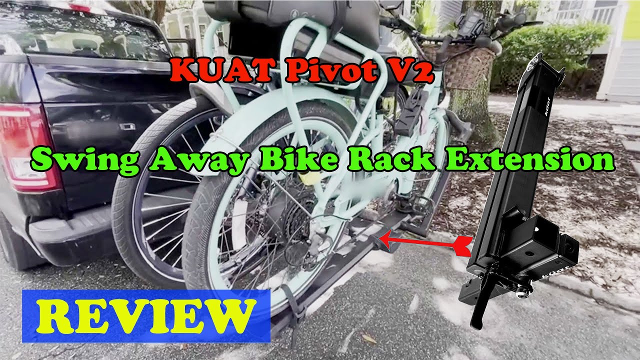 KUAT Pivot V2 Swing Away Bike Rack Extension REVIEW