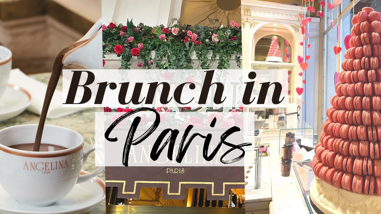 the best brunch in Paris | Angelina cafe | VLOG