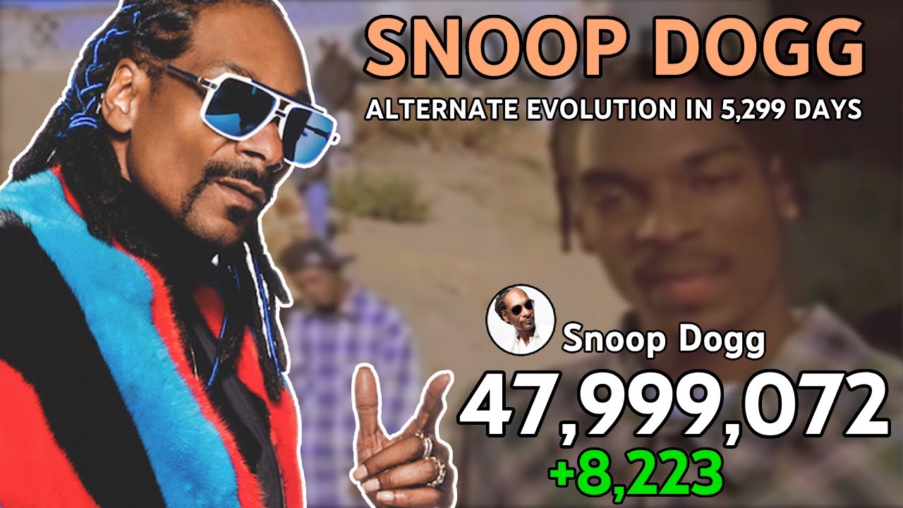 The Alternate Evolution Of Snoop Dogg: 16 Years Visualized