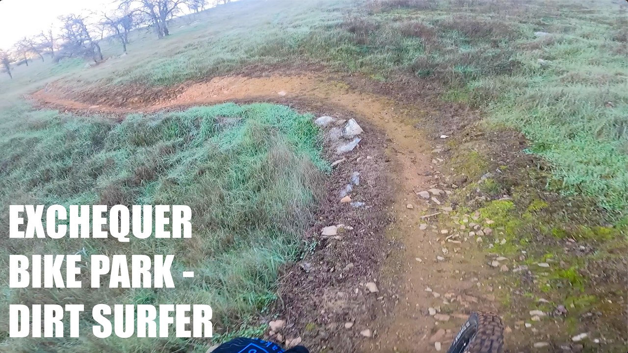 Blind Lap on Dirt Surfer at Exchequer Bike Park