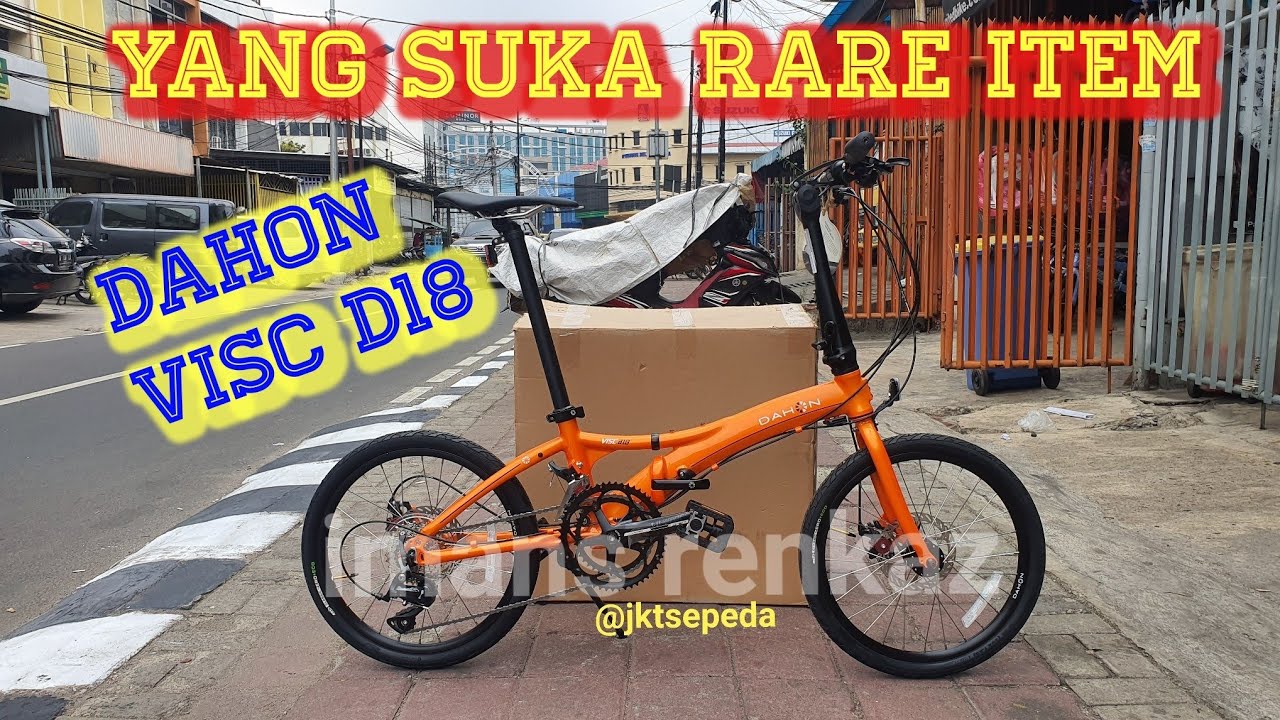 Sepeda Lipat Desain UNIK | FOLDINGBIKE DAHON VISC D18