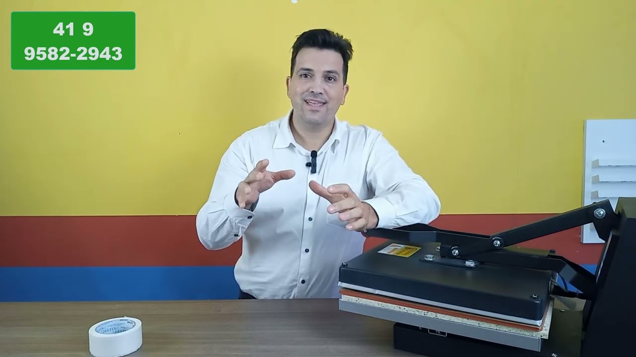 sublimando mdf na prensa plana
