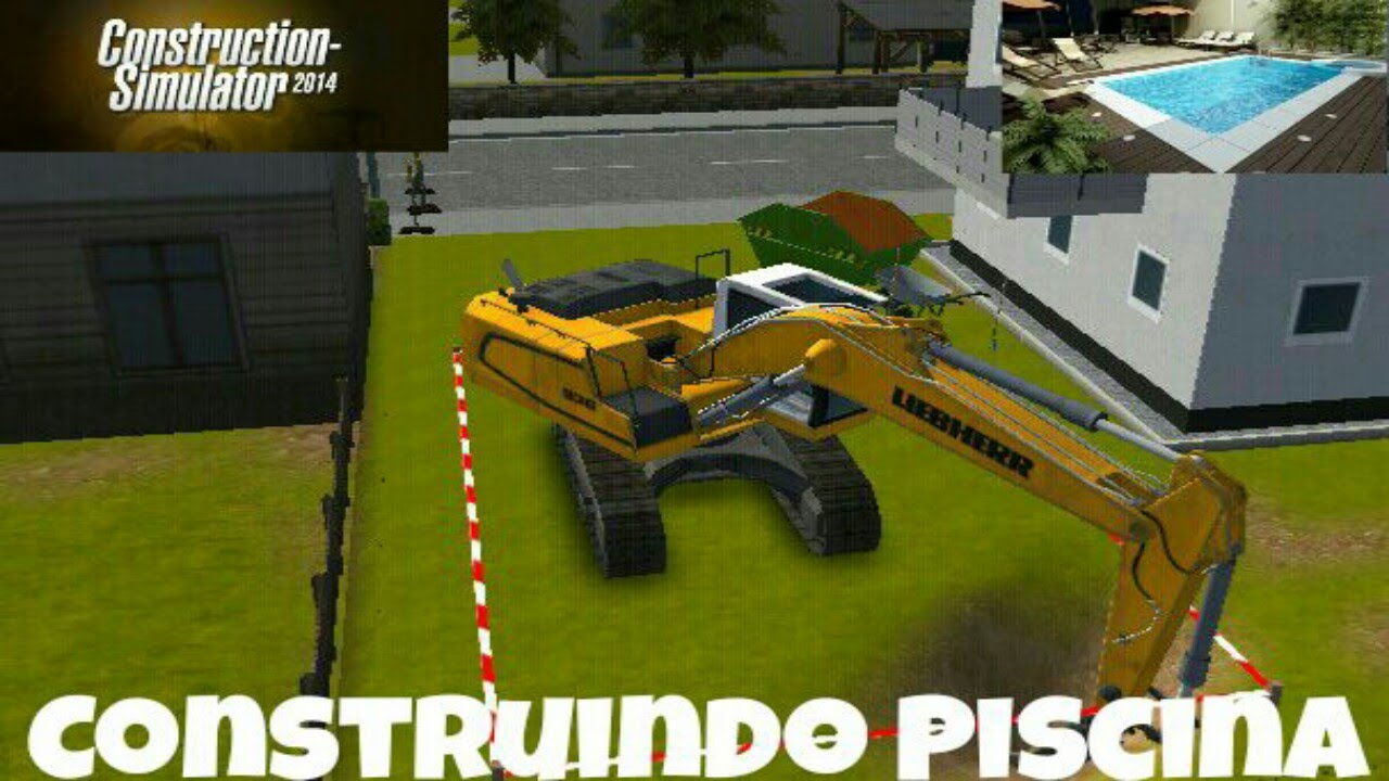 Simulador de constru&ccedil;&atilde;o 2014-Construindo Piscina [PT/BR]