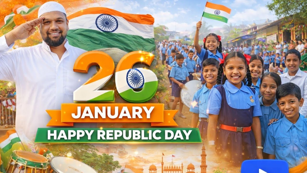 Marathi School Valmiki Nagar || Panchayat Office || Republic Day || Kokani Vlog 