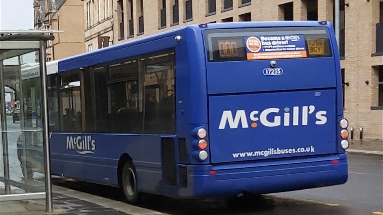 Route 21 visual Braehead - Paisley (McGills buses)