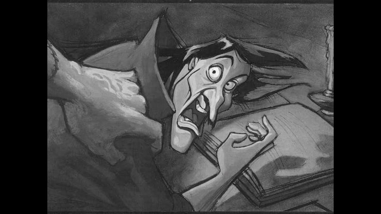 (Cancelled) Disney's Frankenstein Storyboard Reconstruction + Unseen Visual development by Alex Mann