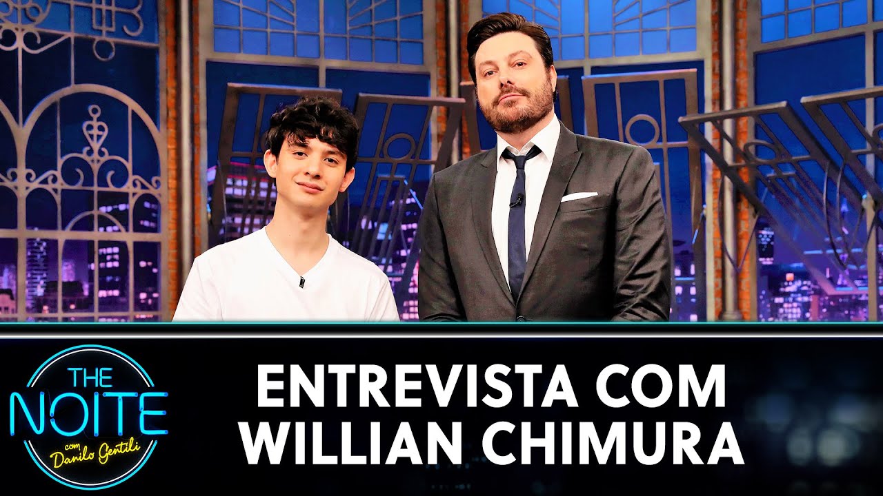 Entrevista com Willian Chimura | The Noite (28/09/20)