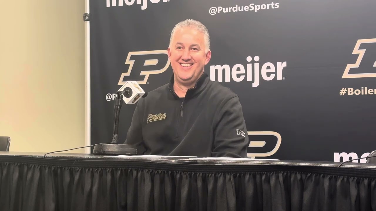 Matt Painter after Purdue’s 20 point win over IU.