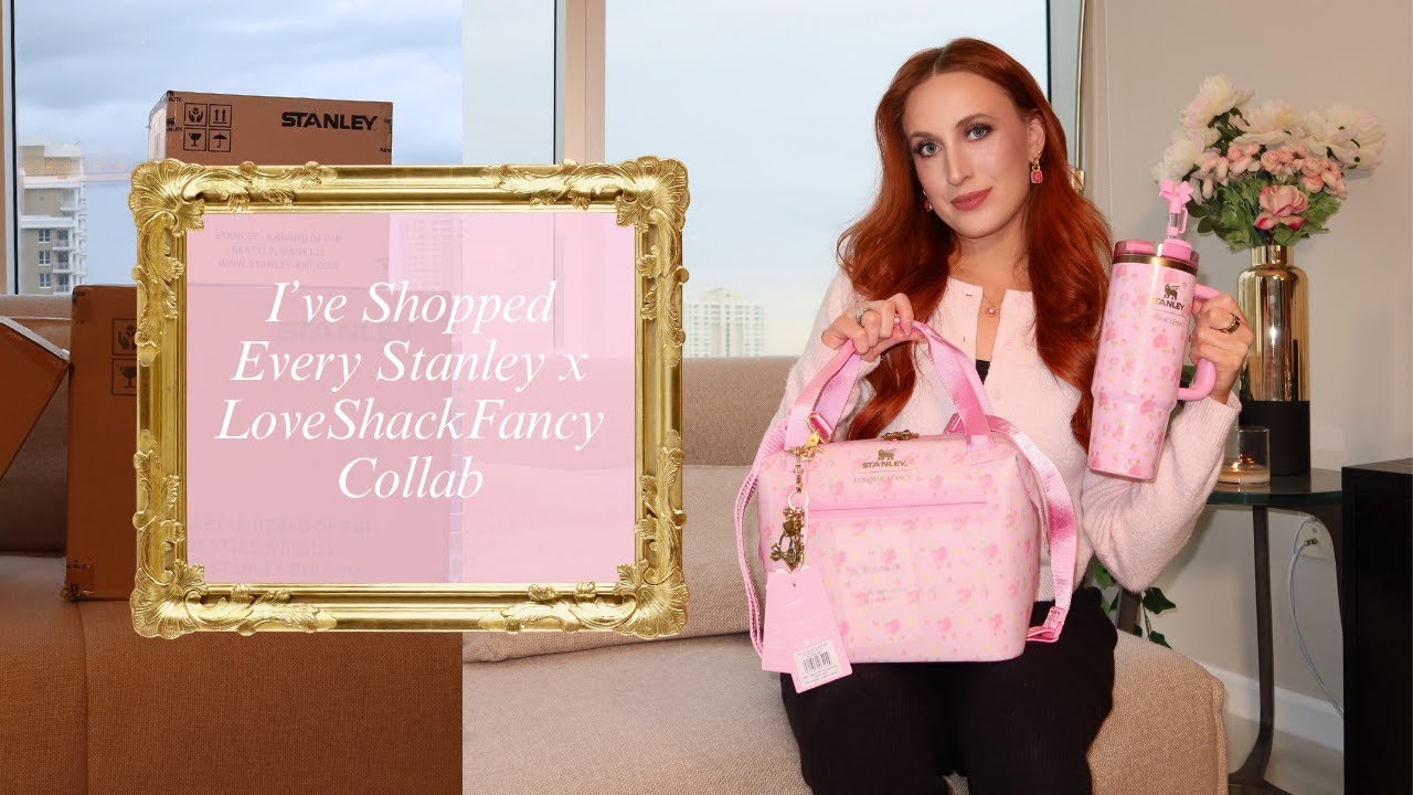 Stanley x LoveShackFancy Ibiza Sunset Collab | Unboxing + My Shopping Experience