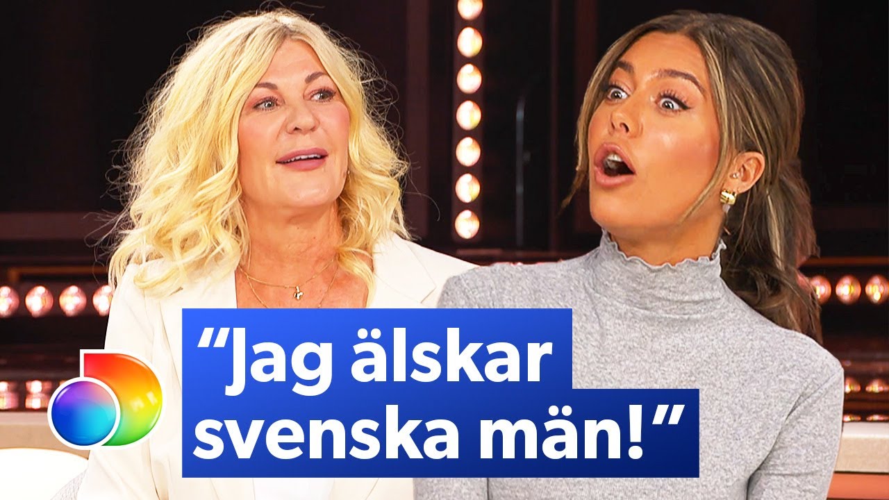 Maria Montazami om den största skillnaden mellan amerikanska och svenska män | BIANCA | discovery+