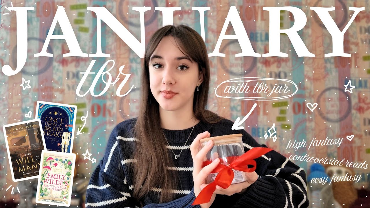 My January TBR ❄️ | choosing books with a TBR jar