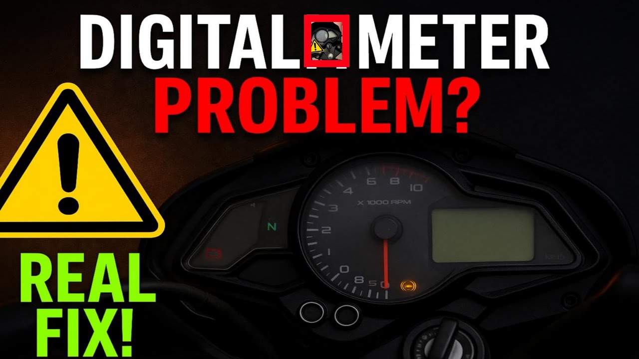 Pulsar NS200/AS200/RS200 Digital Meter Not Working? Real Reason & Fix!