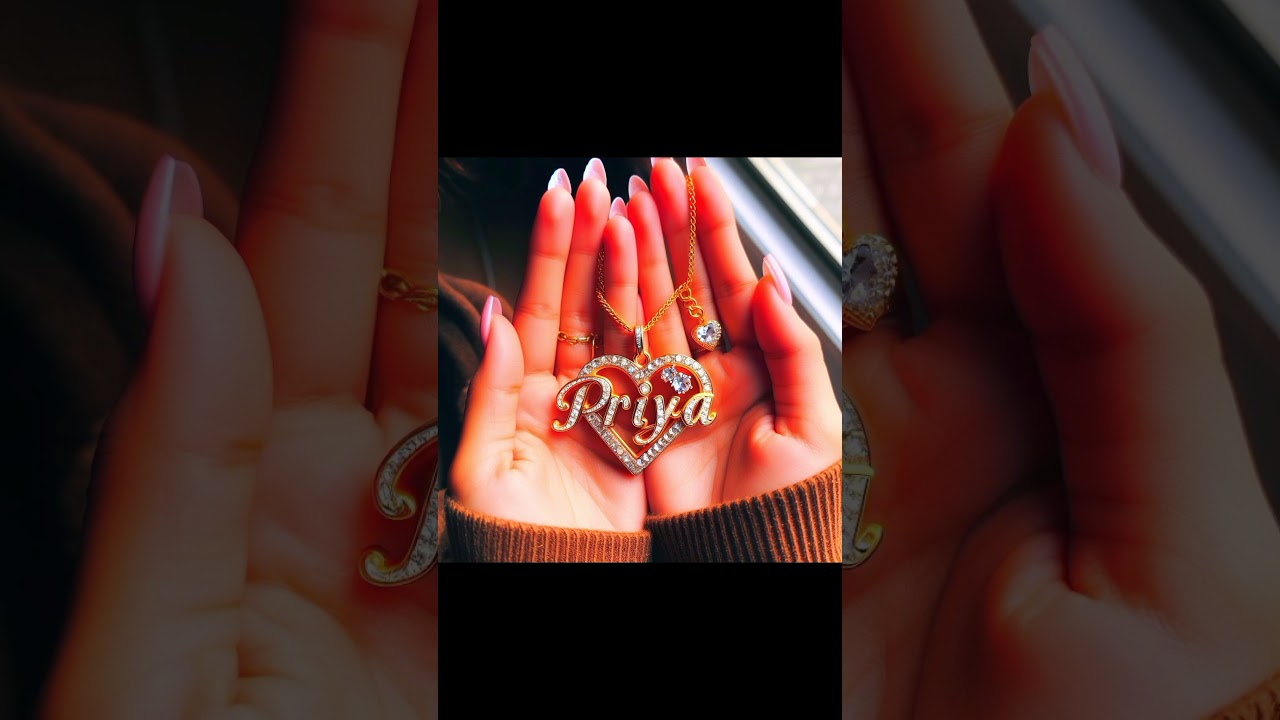 Priya name design| name design| profile picture | illustration 