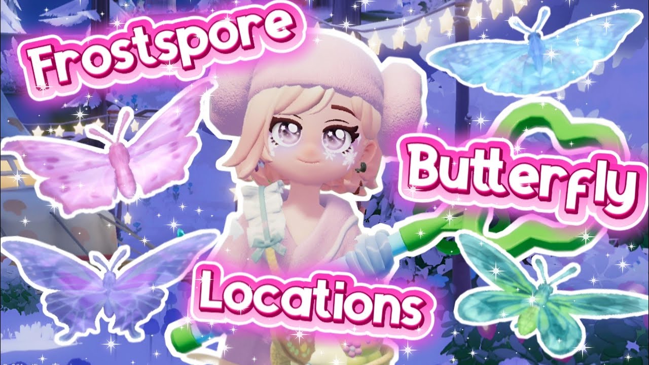 HEARTOPIA | FROSTSPORE BUTTERFLY LOCATION 