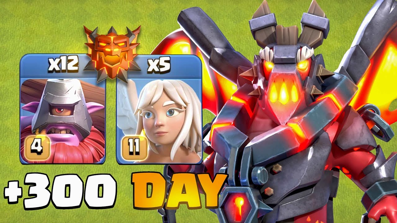 INSANE! This Army Plus Dragon Duke Unstoppable (Clash Of Clans)