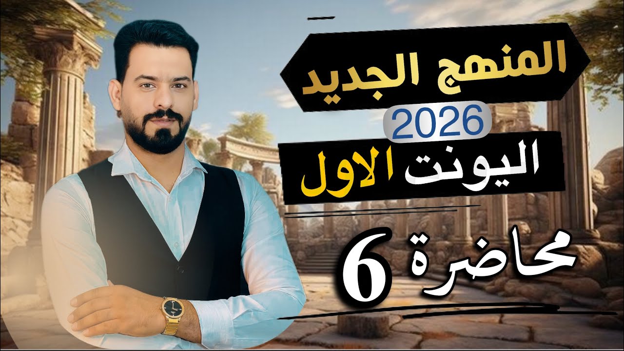 المنهج الجديد 2026 | الكلمات المنتهية (ful-fully) | اليونت الاول - انكليزي السادس اعدادي 