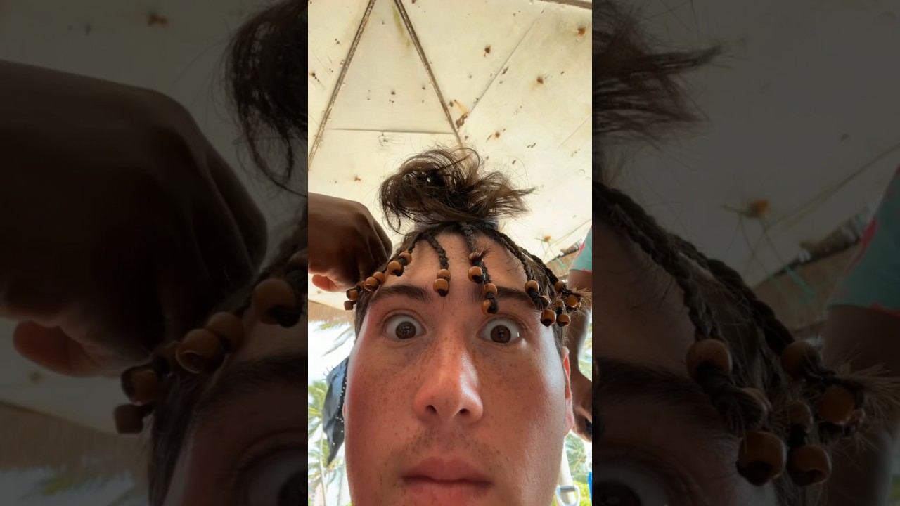 GETTING MY HAIR BRAIDED IN THE BAHAMAS!!! 😅