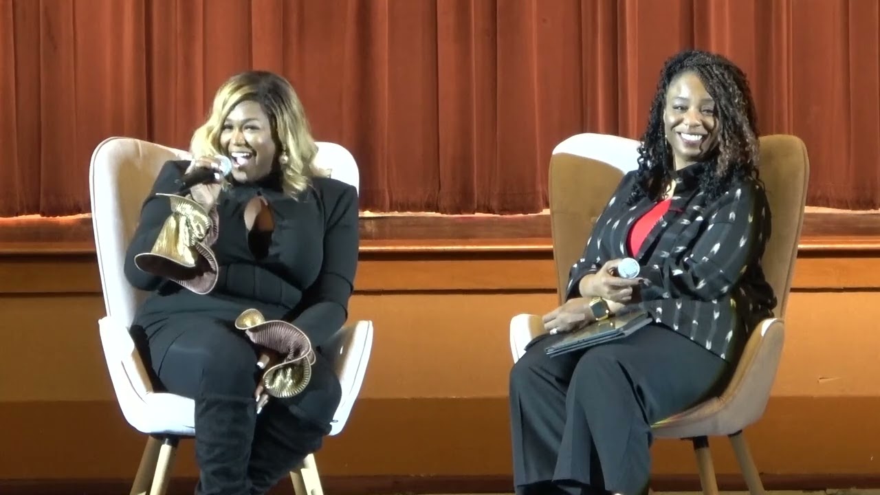 Motivational speaker and reality star, Lateshia Pearson, brought a message of self-empowerment.