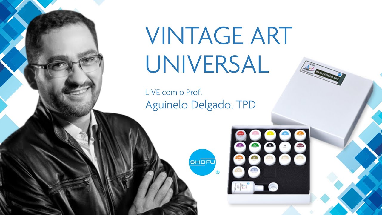 Maquiagem de facetas e coroas com Vintage Art Universal