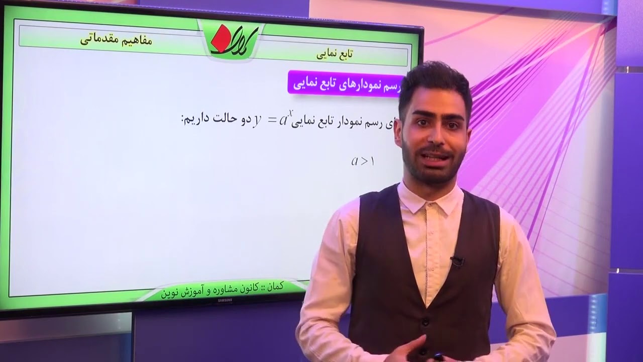 ریاضی پیش انسانی   فصل  سوم   مفاهیم مقدماتی   تابع نمایی   قسمت 2