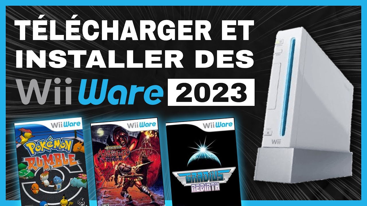 Hack Wii 2023 : Comment Télécharger et Installer des jeux WiiWare et Virtual Console ?