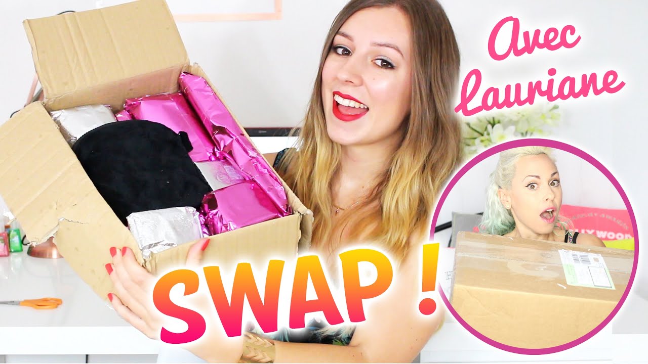 SWAP avec LoryLyn79 ! Thème été, vacances & plage | Laura Makeuptips
