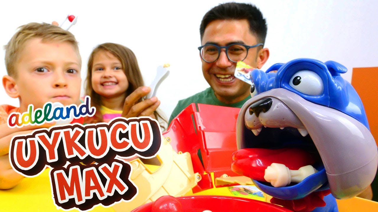 Adeland Uykucu Max Masa Oyunu. Oyuncak kutusunu açıyoruz