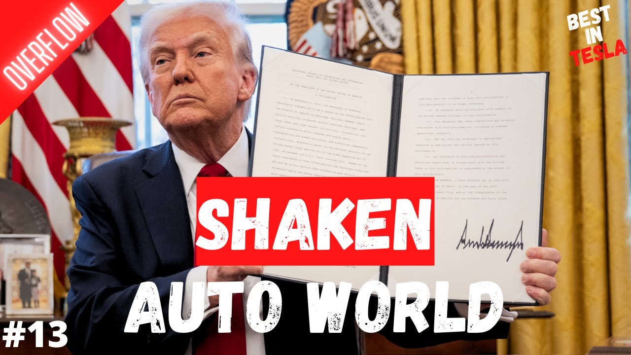 Tesla FSD Hits Sidewalks - BEV Sales Soar in Europe - ICE Cars Collapse - Trump Slaps 25% Tariffs