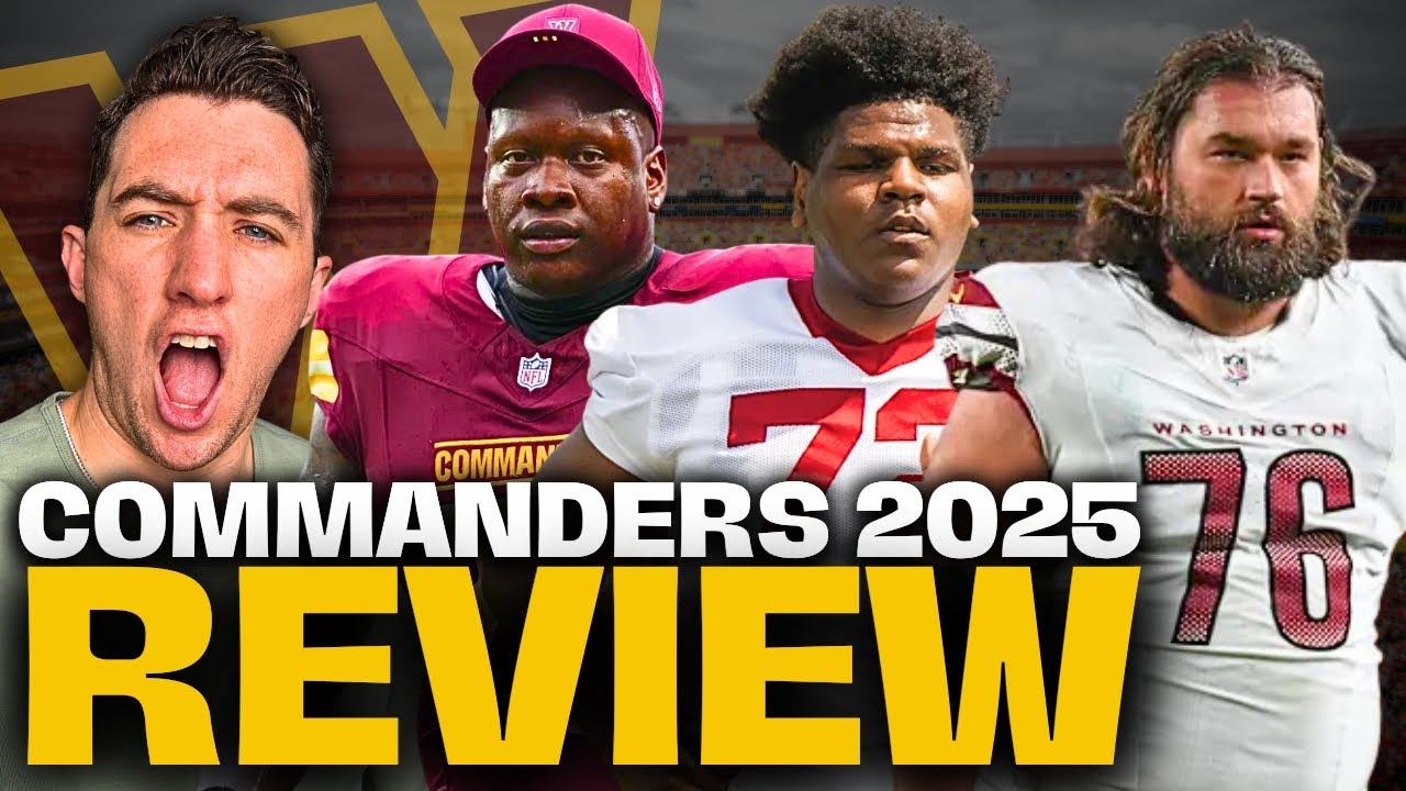 Is Josh Conerly a BUST? What Do the Commanders Do With Laremy Tunsil? Roster Review: OFFENSIVE LINE