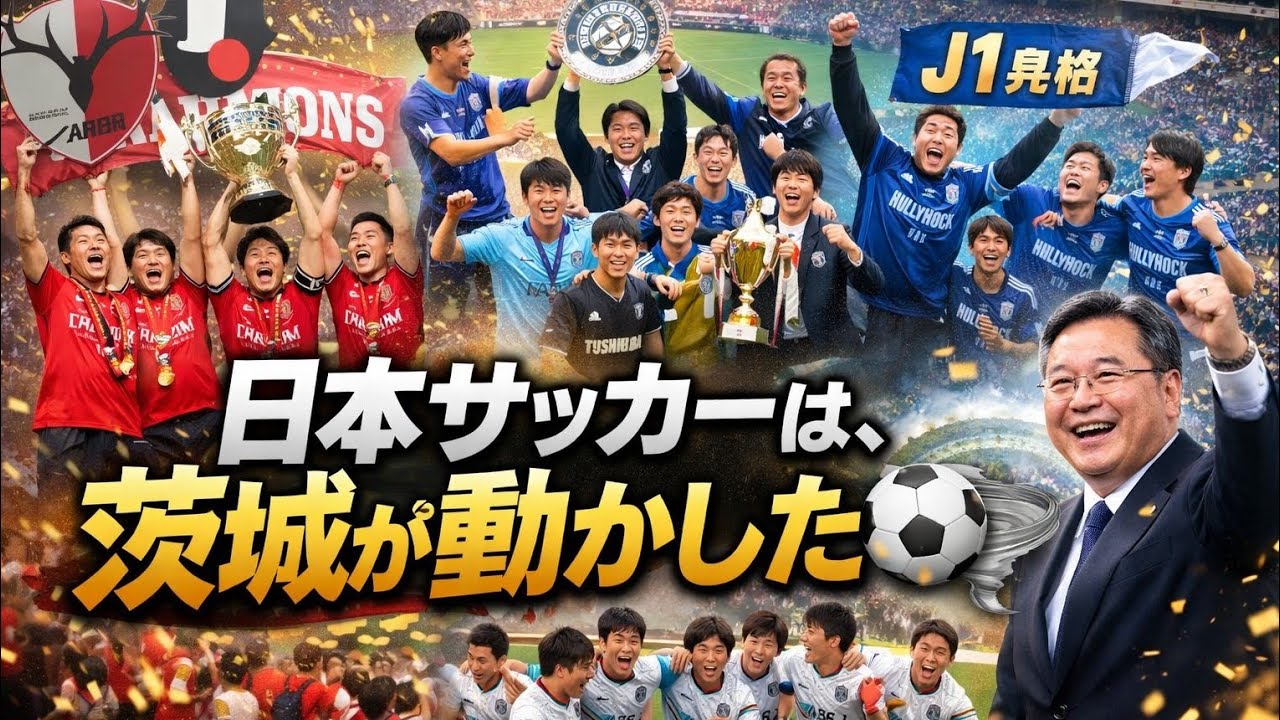 2025年、日本サッカーの主役は茨城だった⚽🔥