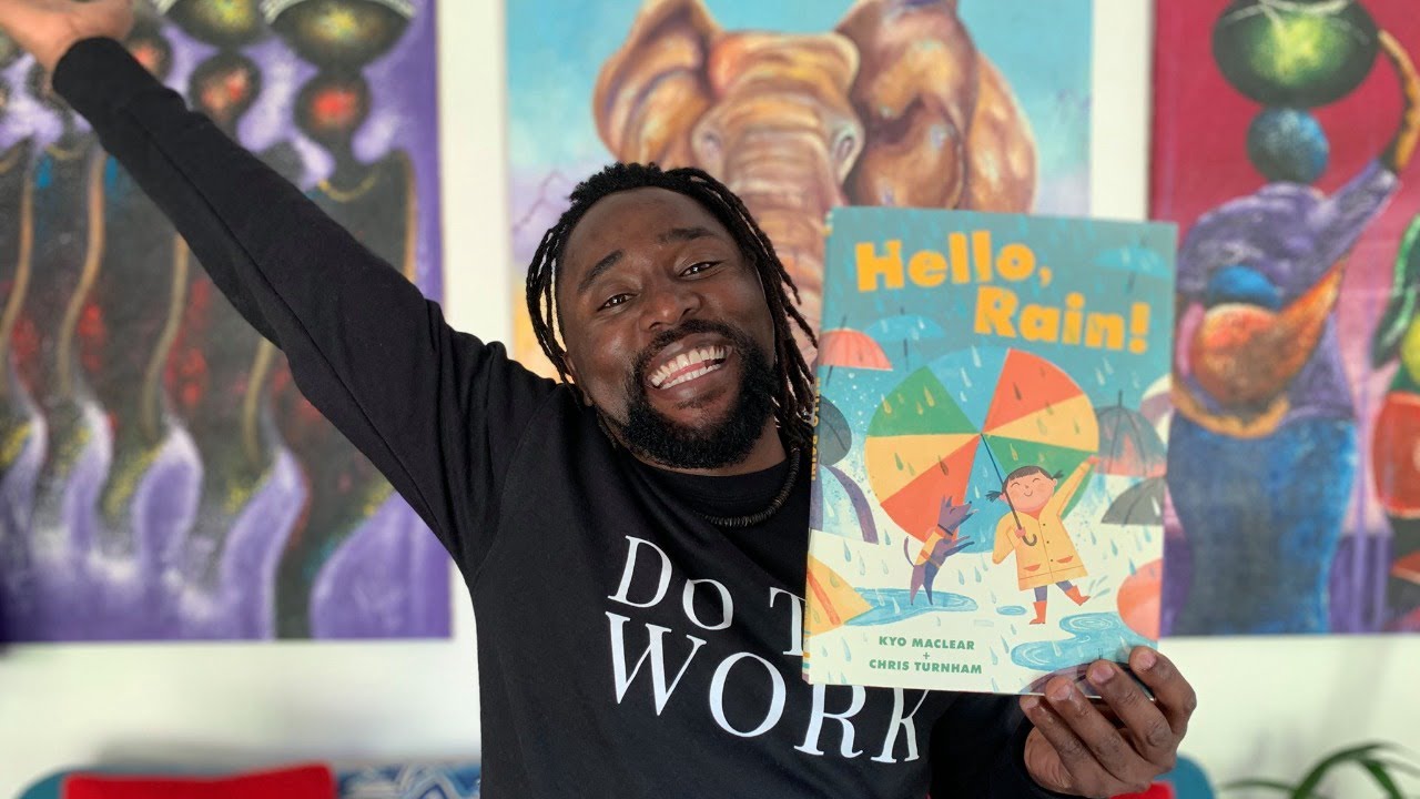 HELLO, RAIN! By KYO MACLEAR and illustrated by CHRIS TURNHAM