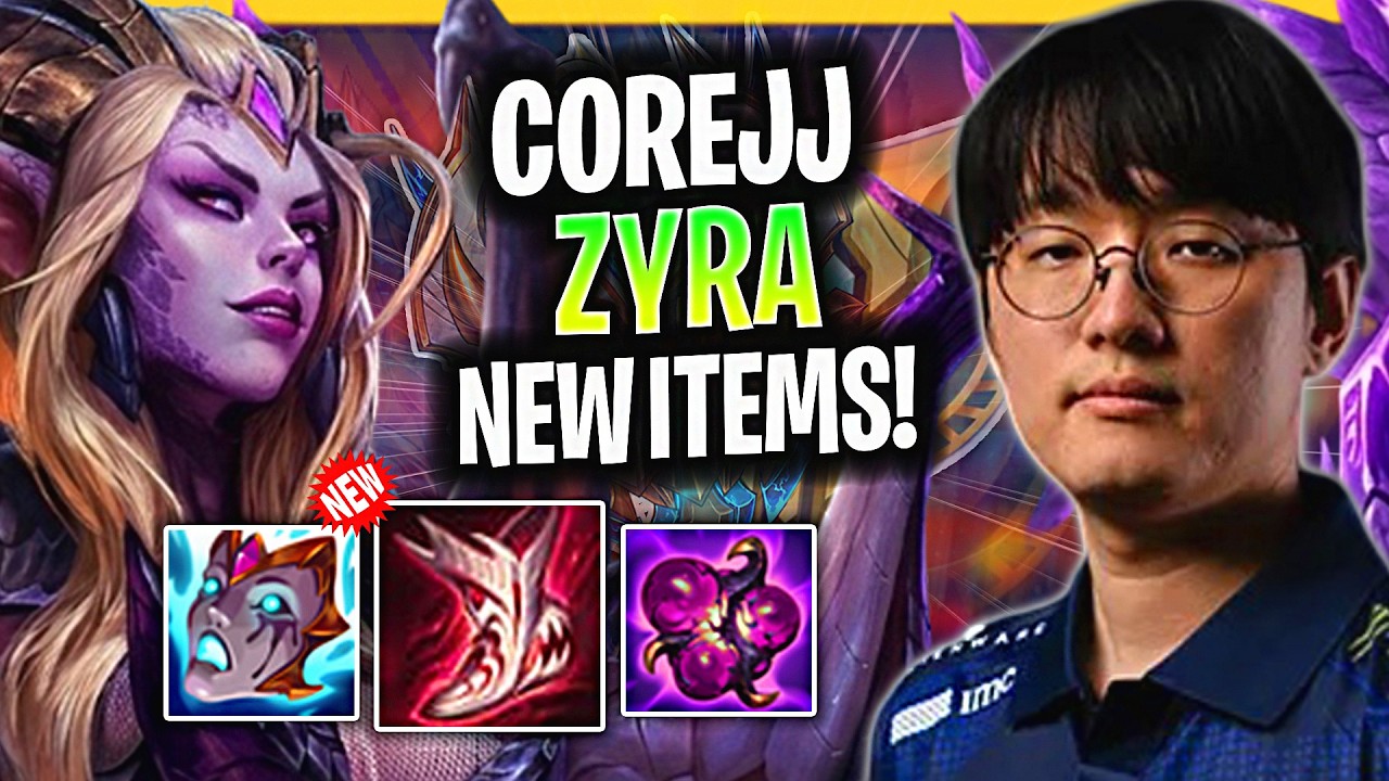 TL COREJJ &mdash; БОГ С ЗИРОЙ! *НОВЫЕ ПРЕДМЕТЫ* | TL Cloud играет за Зиру в патче 26.9