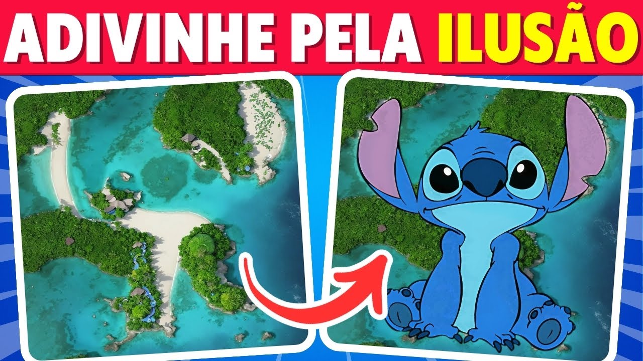 ▶️ Adivinhe os PERSONAGENS pela ILUSÃO DE ÓTICA | Qual é o PERSONAGEM pela ILUSÃO? #quiz #adivinhe