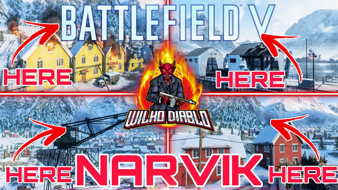 Battlefield V Ultimate Guide To All Map Spots & Positions On Narvik