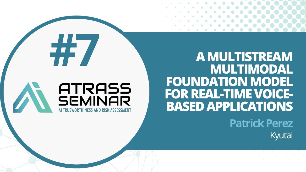 Atrass#7 : A multistream multimodal foundation model for real-time voice-based applications